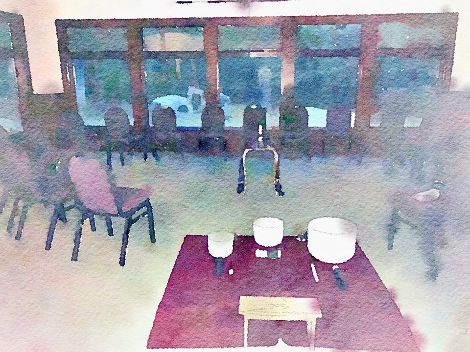 Meditation indoors Meditation indoors