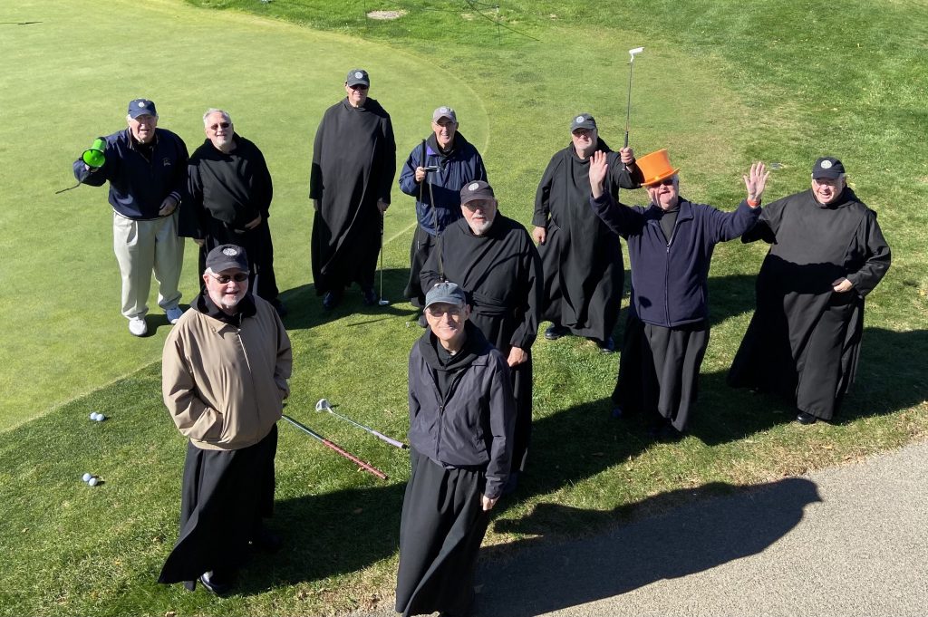 Monks Putting Group 1